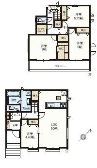 柏市東中新宿3丁目新築戸建　C号棟