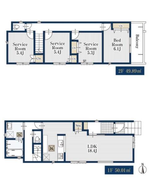 北区川中町　２号棟