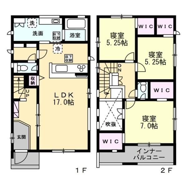 春日井市美濃町2丁目　2号棟