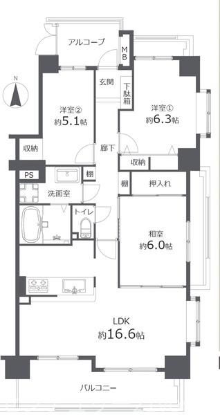 プリンスハイツ志賀公園