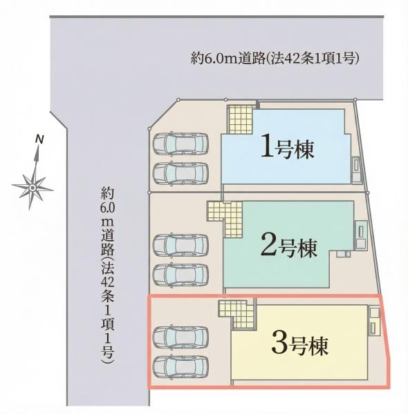 春日井市高山町　全３棟　３号棟
