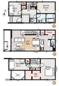 名古屋市北区山田４丁目の新築一戸建