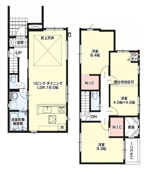 春日井市東野町西２丁目の新築一戸建