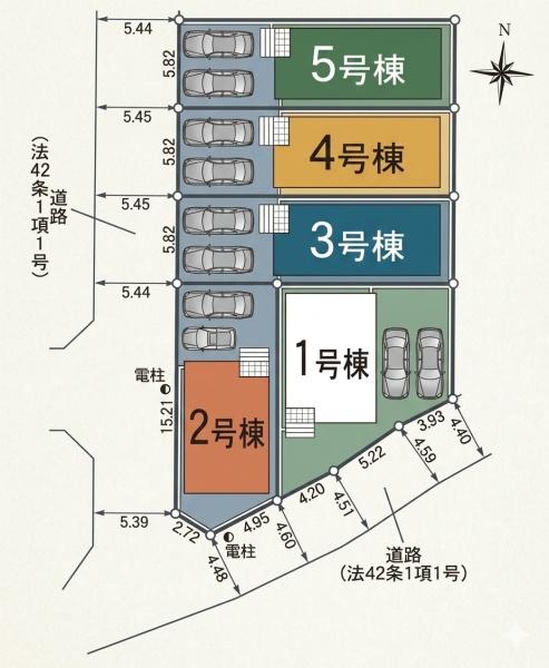 名古屋市北区東味鋺３丁目の新築一戸建