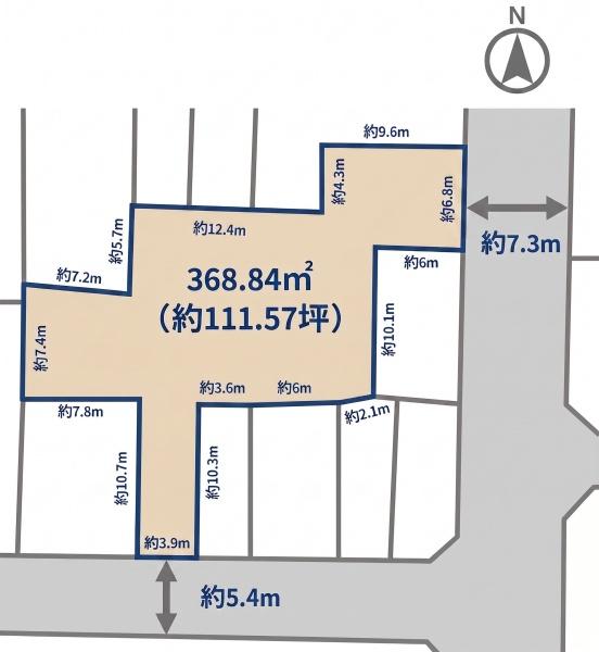 名古屋市北区志賀町３丁目の土地