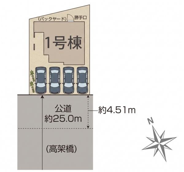 名古屋市北区喜惣治２丁目の新築一戸建