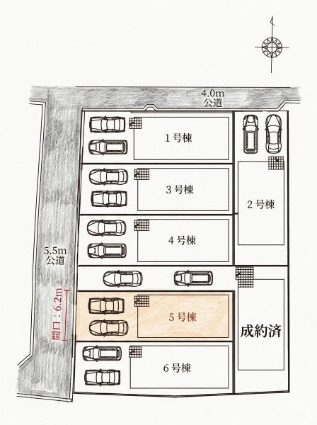 名古屋市中川区供米田３丁目の新築一戸建