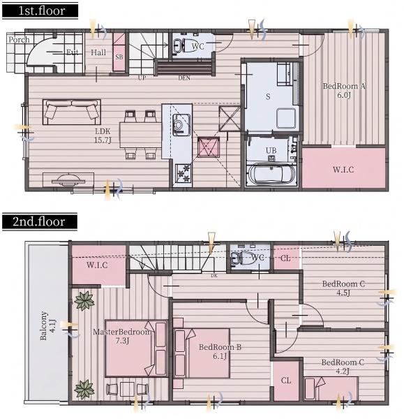 名古屋市中川区供米田３丁目の新築一戸建