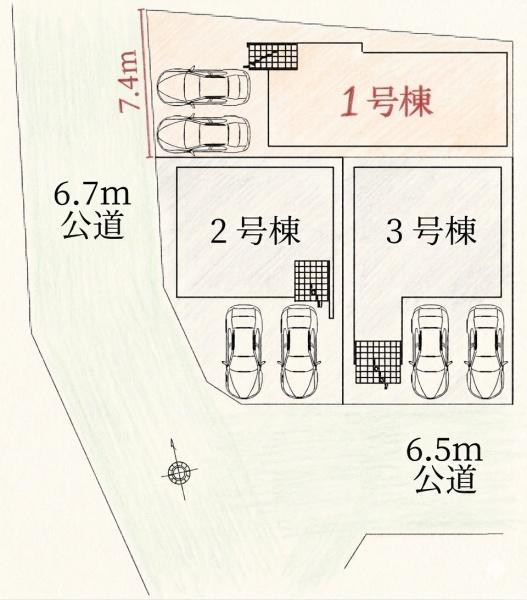 名古屋市名東区小井堀町の新築一戸建