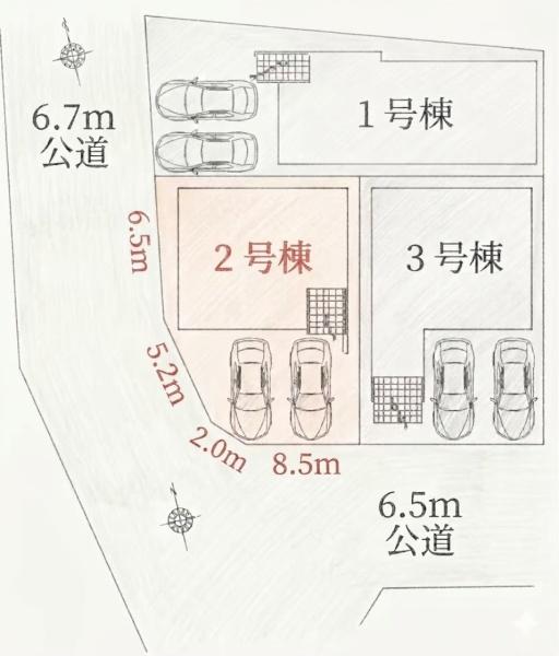 名古屋市名東区小井堀町の新築一戸建