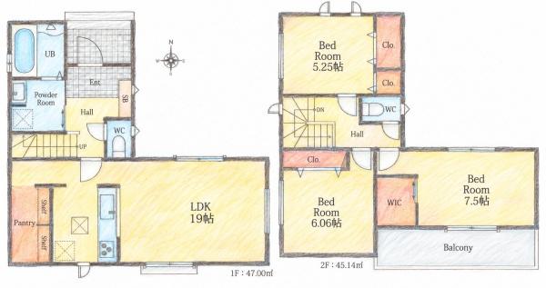 名古屋市北区六が池町の新築一戸建