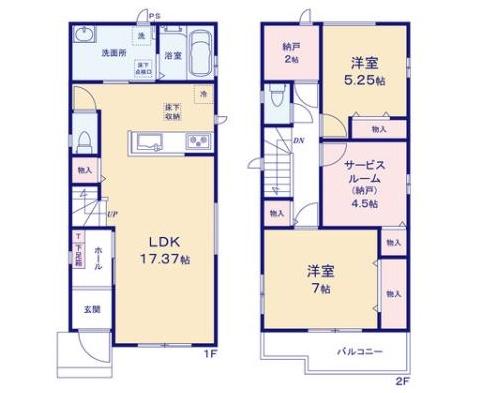 守山区川西２期　C号棟