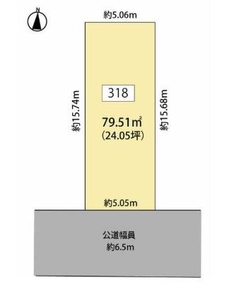 北区丸新町　土地