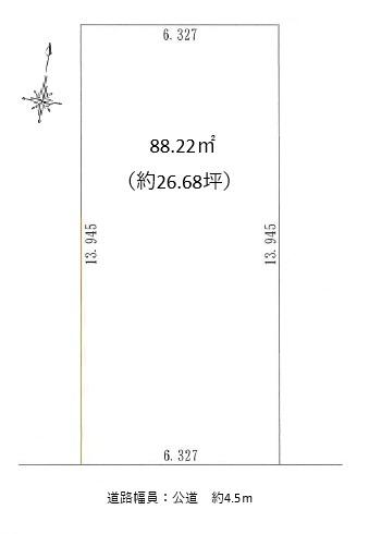 名古屋市北区金城町4丁目の売土地
