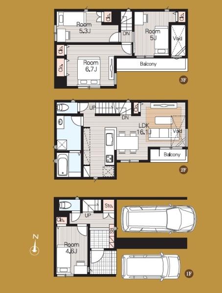 名古屋市北区大野町２丁目の新築一戸建