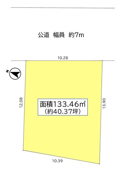 JR総武線「稲毛駅」徒歩１５分の売地