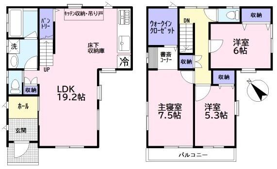 稲毛駅バス７分の新築戸建て、完成しました！