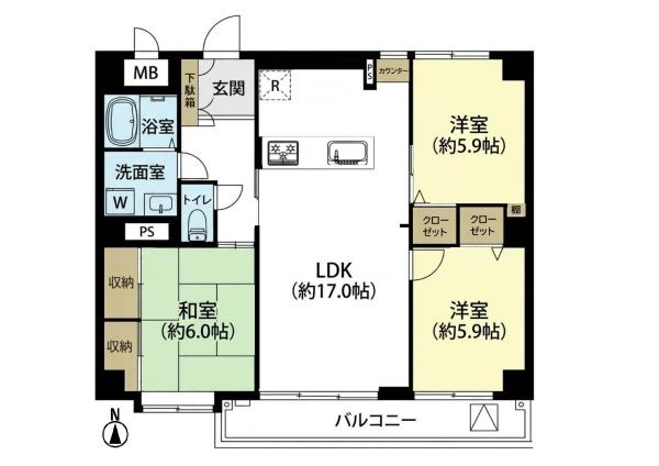 三旺マンション第二八事東