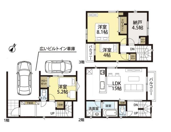 名古屋市南区呼続２丁目の新築一戸建