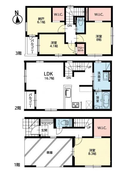 名古屋市南区鳥栖１丁目の新築一戸建