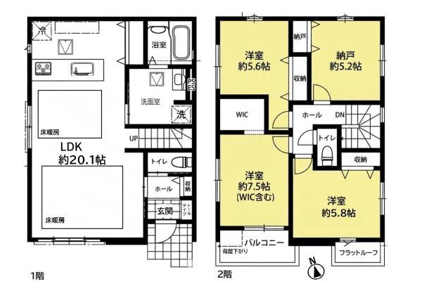 名古屋市緑区鳴海町字文木の新築一戸建