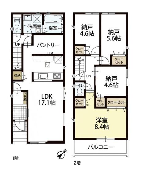 名古屋市緑区小坂２丁目の新築一戸建