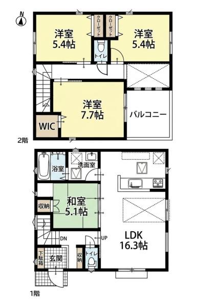 名古屋市天白区元八事３丁目の新築一戸建