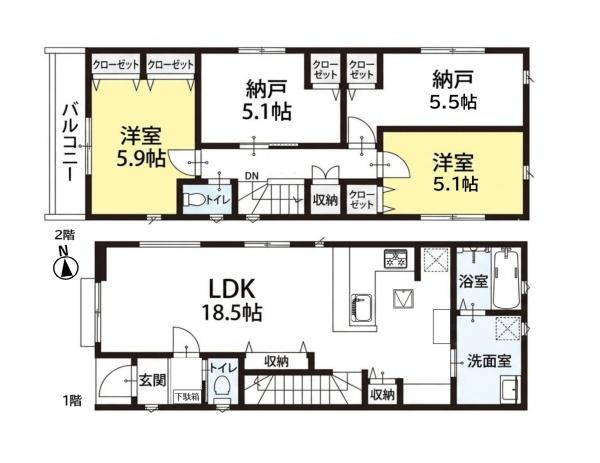 名古屋市緑区潮見が丘２丁目の新築一戸建