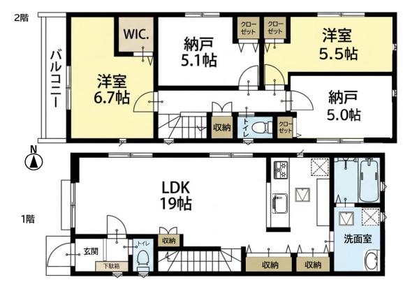名古屋市緑区潮見が丘２丁目の新築一戸建