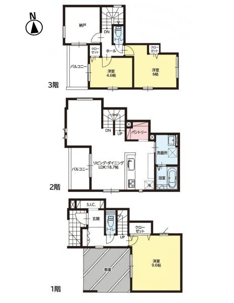 名古屋市南区鳥栖１丁目の新築一戸建