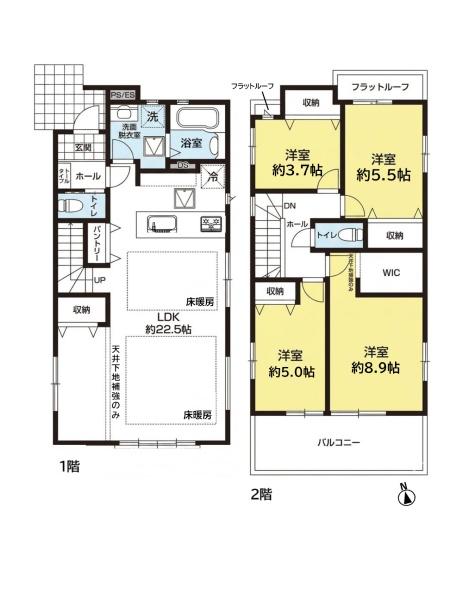 名古屋市緑区浦里５丁目の新築一戸建