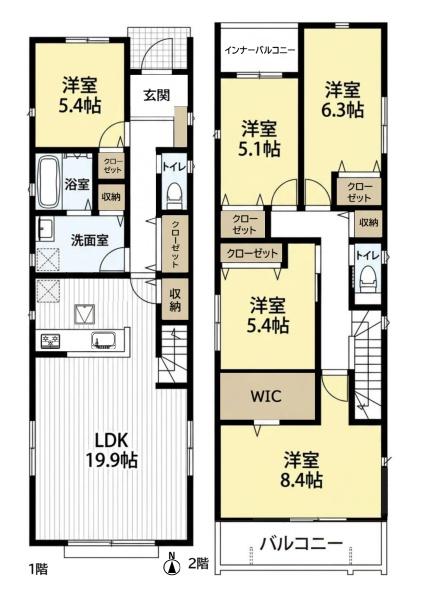 名古屋市南区南野２丁目の新築一戸建