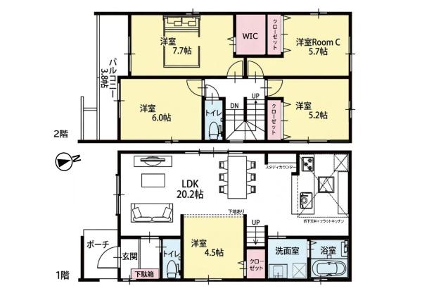 名古屋市南区楠町の新築一戸建