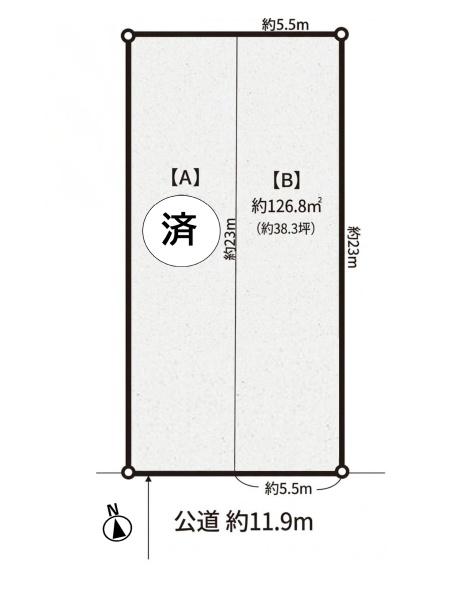 名古屋市天白区鴻の巣１丁目の売土地
