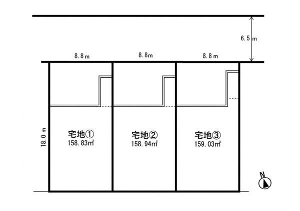 名古屋市天白区向が丘３丁目の土地