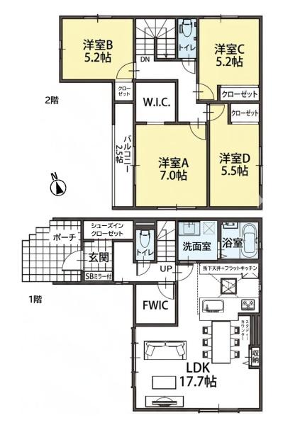 名古屋市緑区大根山１丁目の新築一戸建