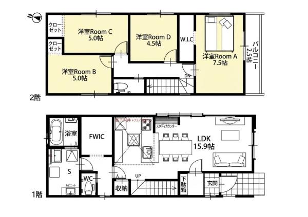 名古屋市瑞穂区中根町５丁目の新築一戸建