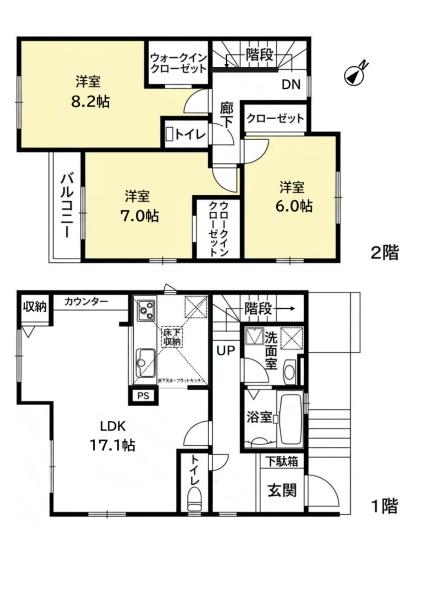 名古屋市天白区島田黒石の新築一戸建