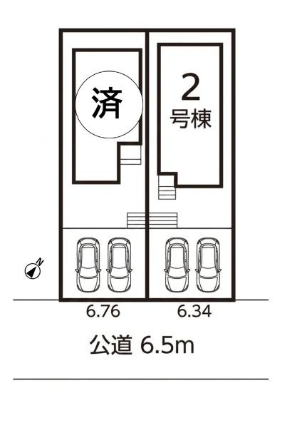 天白区島田1丁目　2号棟