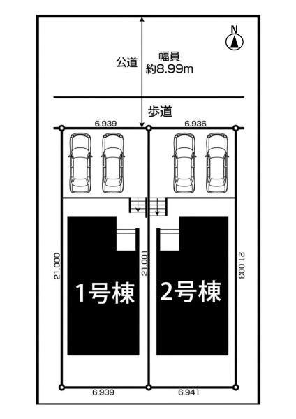 天白区鴻の巣3期　1号棟