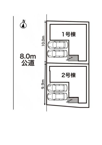 天白区元八事４丁目　3期　2号棟　新築戸建
