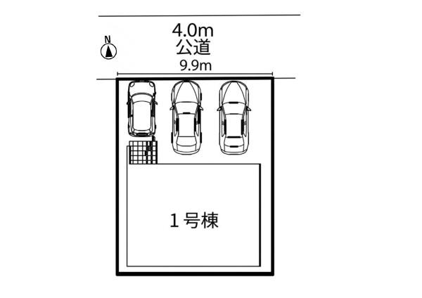 南区白水町　2期　1号棟　新築戸建