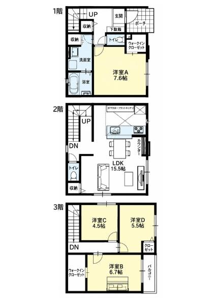 瑞穂区直来町　1期　4号棟