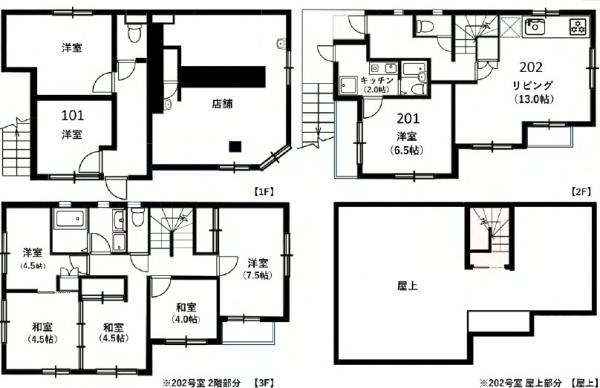 大島5丁目店舗アパート