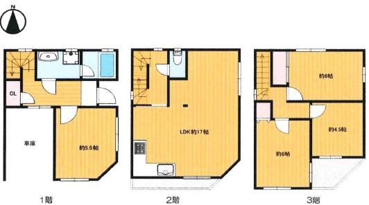 東大阪市若江西新町３丁目の中古一戸建