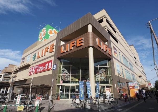 大阪市平野区喜連２丁目の土地(ライフ喜連瓜破店)