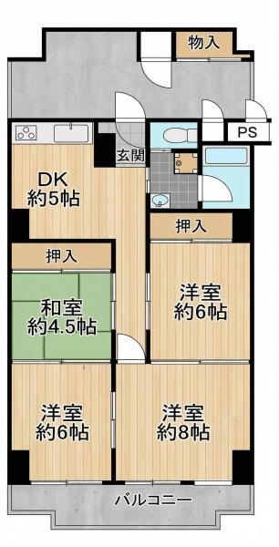 メガロコープ平野１号棟