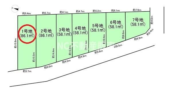 大阪市生野区勝山北4　1号地