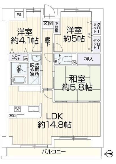 サンメゾン若江岩田