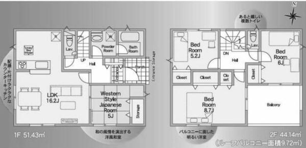 小山市大字横倉の新築一戸建